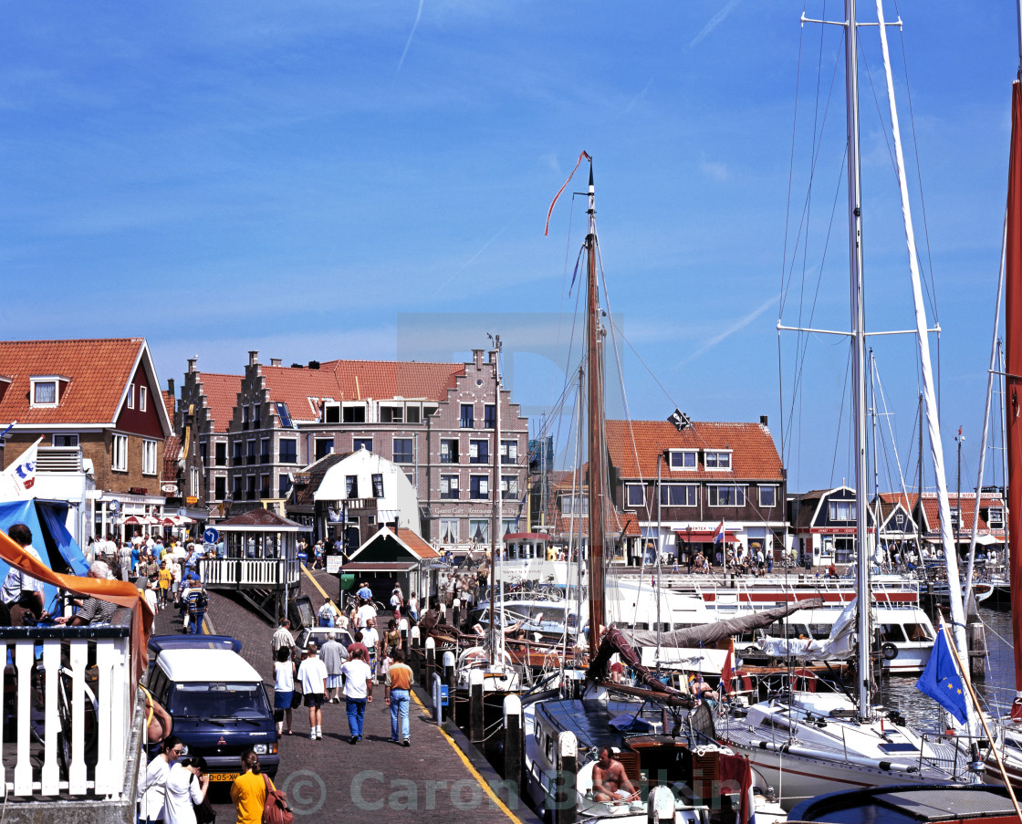 Volendam harbour, Holland - License, download or print for £6.20